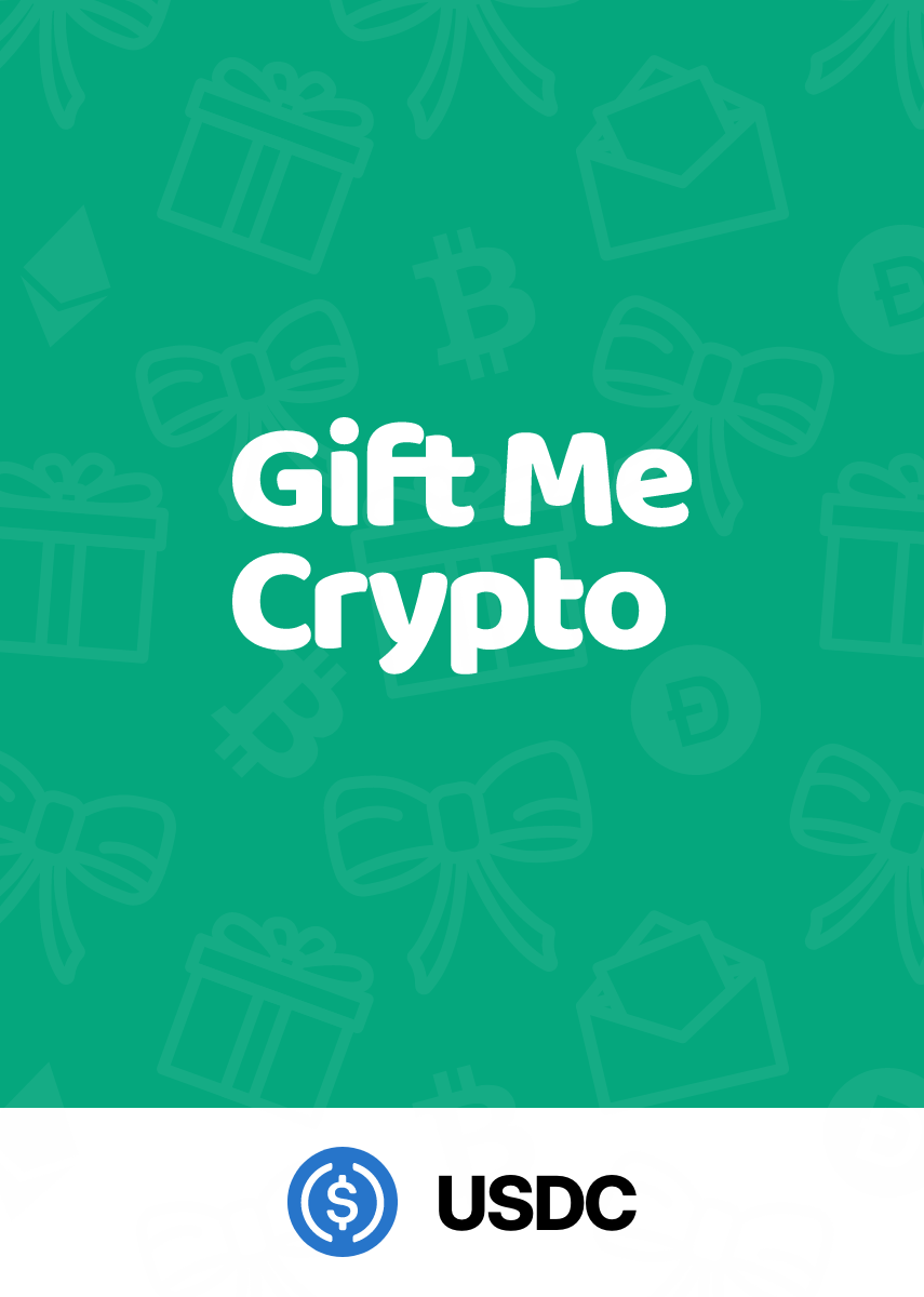 Geef me Crypto USD Coin (USDC) cadeau